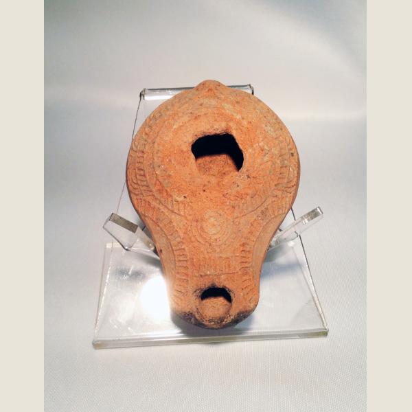 Ancient Oil Lamp from the Holy Land