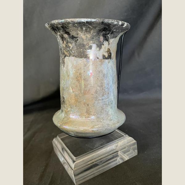 Ancient Roman Iridescent Glass Beaker