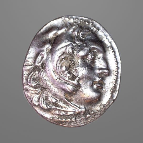 Ancient Greek Macedonia, Alexander III - Zeus Drachm Coin