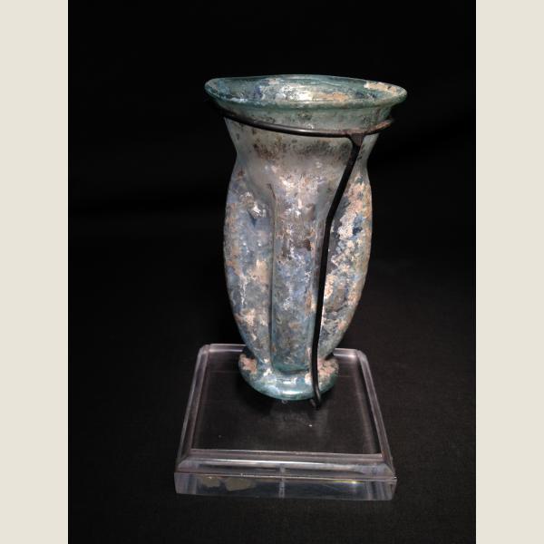 Ancient Roman Fluted Glass
