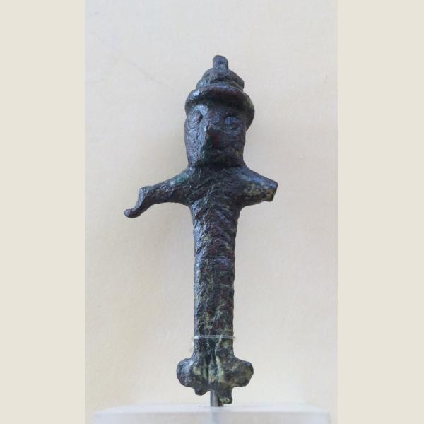 Ancient Roman Bronze Herm