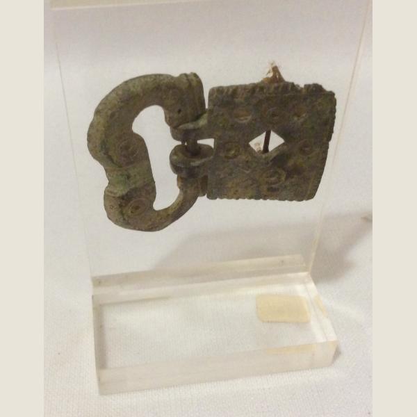 Ancient Roman Bronze Buckle