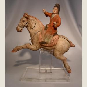 Click here to go to the  Ancient Chinese Tang Dynasty Terracotta Polo Player page