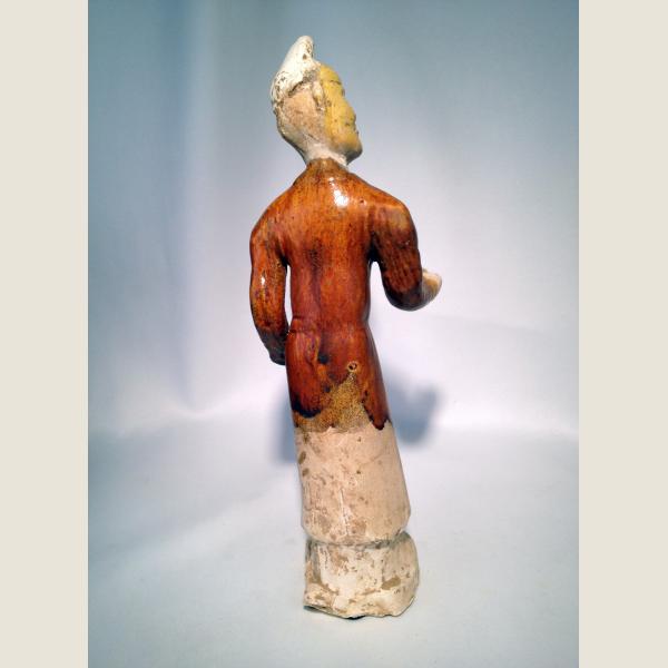 Ancient ChineseTang Dynasty Rare Glazed Figure