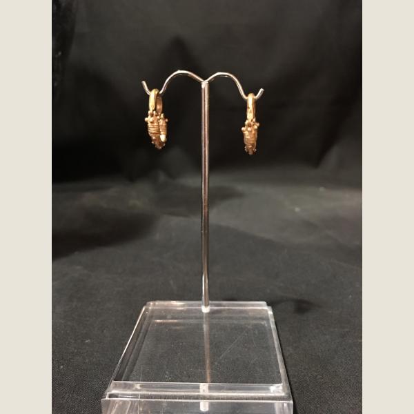 Ancient Parthian Gold Earrings