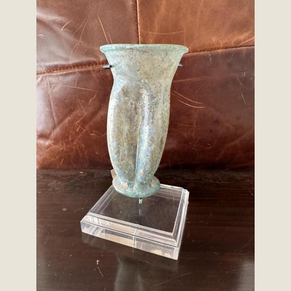 Ancient Roman Fluted Glass