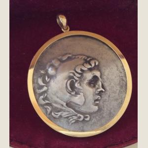 Click here to go to the Ancient Greek Alexander the Great Tetradrachma Pendant page