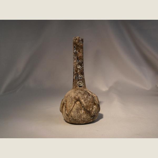 Ancient Roman Glass Tall Unguentarium