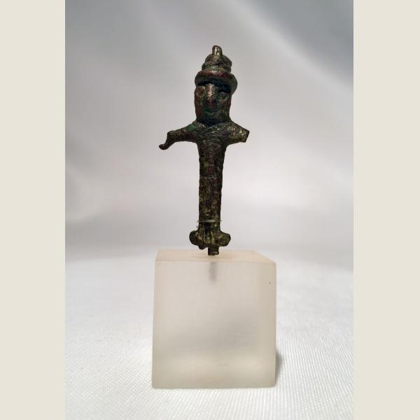 Ancient Roman Bronze Herm