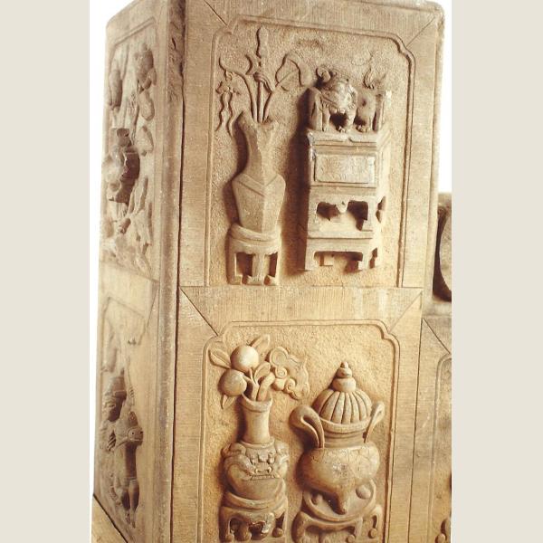  Ancient Chinese Stone Carved Palace Stairway Ornaments