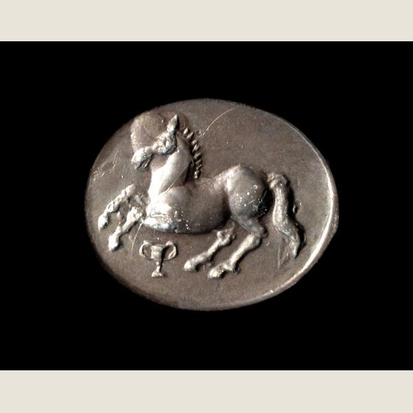 Ancient Scythian Silver Man's Ring