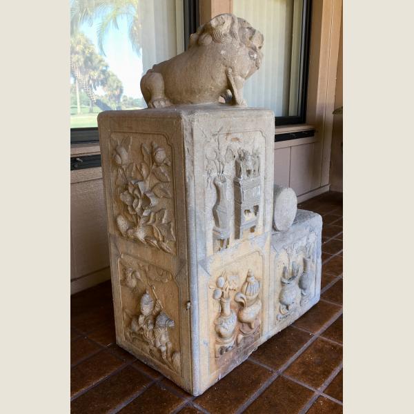  Ancient Chinese Stone Carved Palace Stairway Ornaments