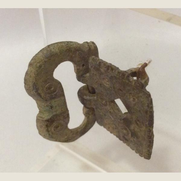 Ancient Roman Bronze Buckle