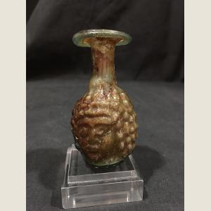 Click here to go to the Ancient Roman Glass Janus Head Aryballos page