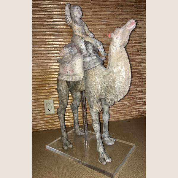 Ancient Chinese Camel and Rider