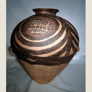 Click here to go to the Ancient Chinese Neolithic Yangshao Painted Terracotta Vessel page